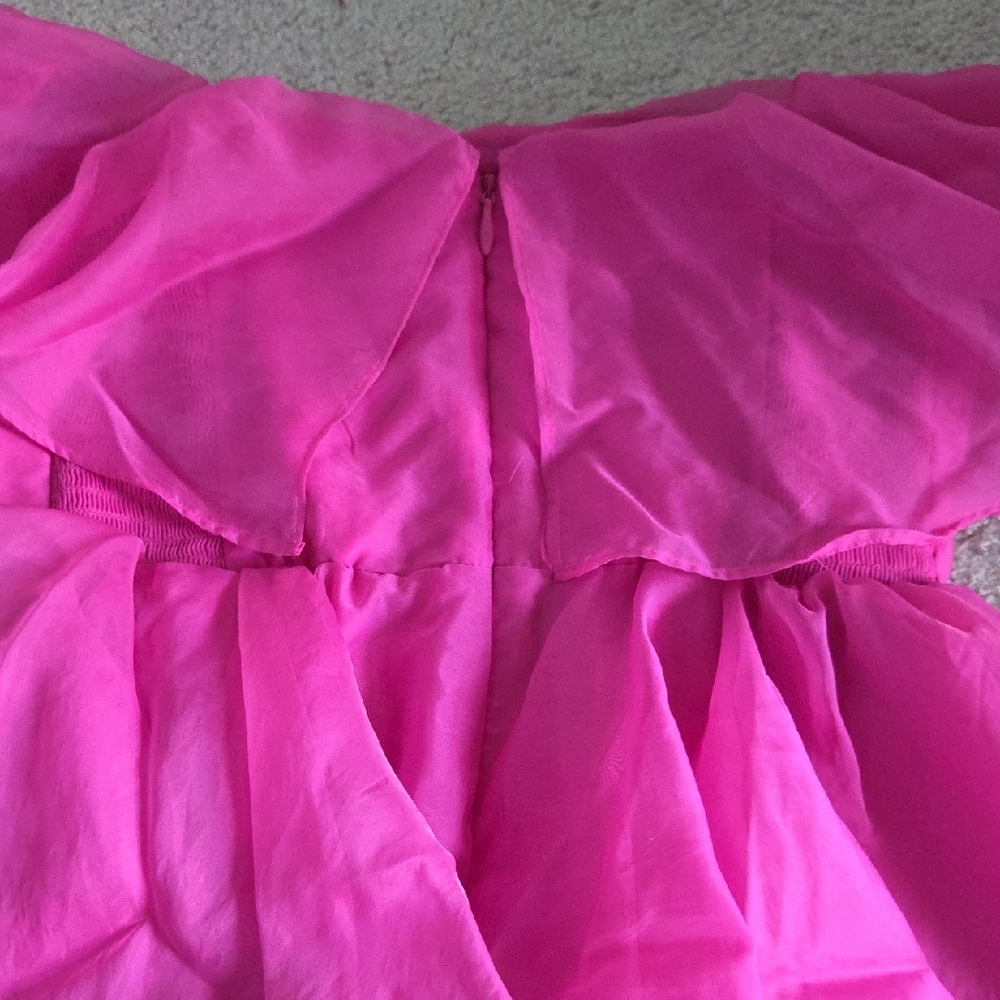 Abercrombie & Fitch Vibrant Pink Dress - Picture 2 of 4
